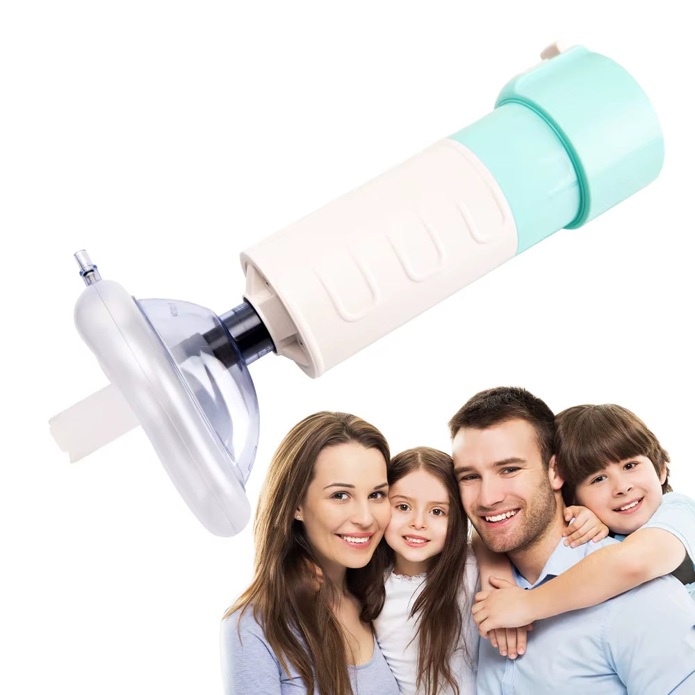 Automatic First Aid anti Choking Rescue Device for Adults Kids with 3 Different Sizes Masks Home Airway Assist Emergency Kit