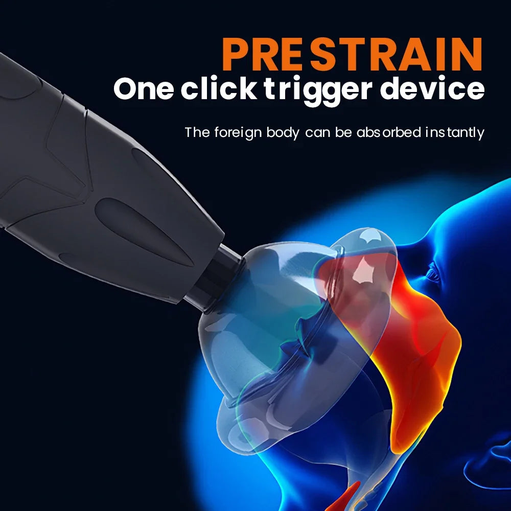 First Aid anti Choking Rescue Device Automatic for Adults Kids Home Choking Device Emergency Sucker CPR Machine with 3 Masks